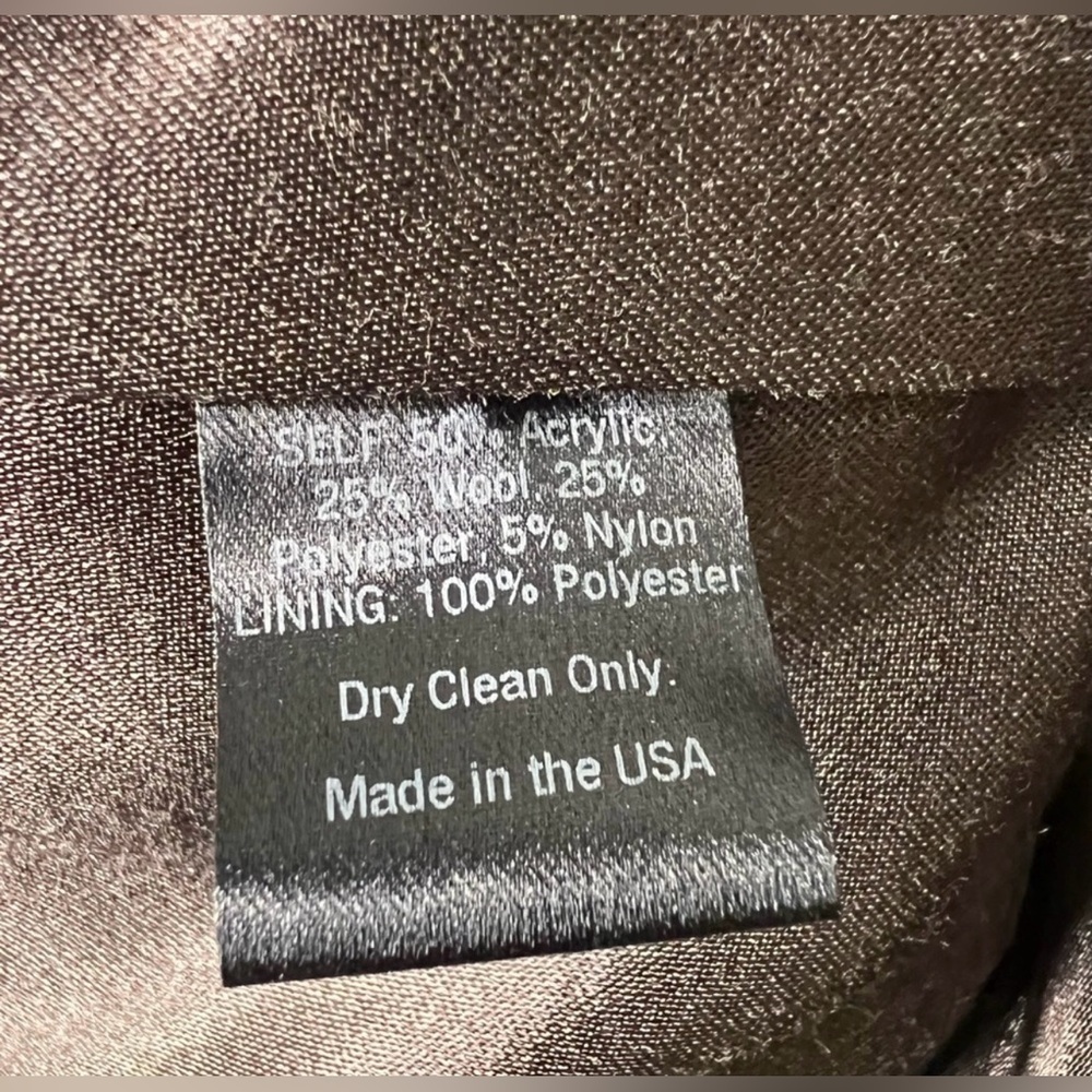 Emerson Fry Army Wool Jacket Parka Trench Coat Size 0 - Picture 7 of 8